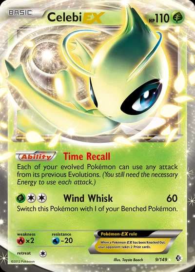 Celebi-EX – Boundaries Crossed nr 009/149 (Standard)