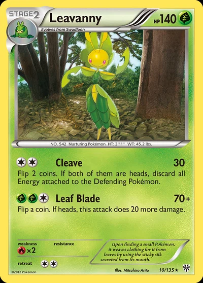 Leavanny – Plasma Storm nr 010/135 (Standard)
