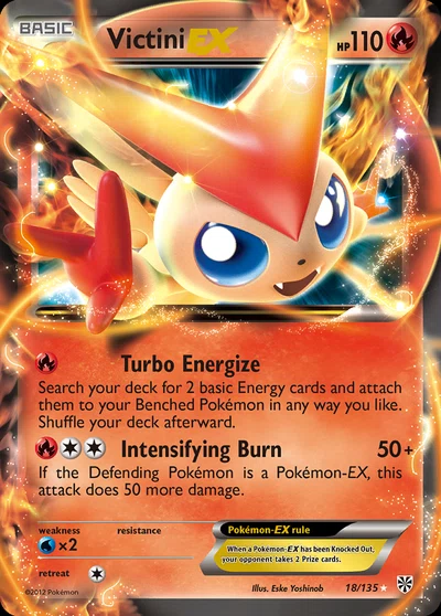 Victini-EX – Plasma Storm nr 018/135 (Standard)