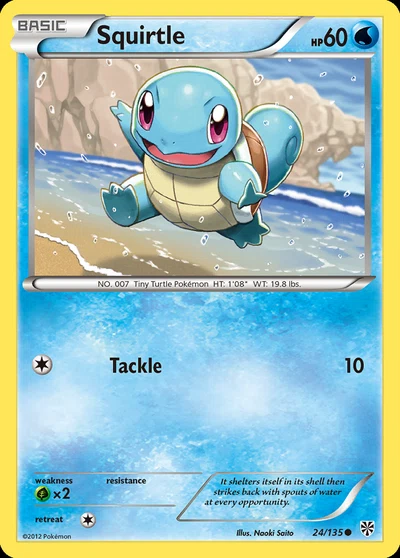 Squirtle – Plasma Storm nr 024/135 (Standard)