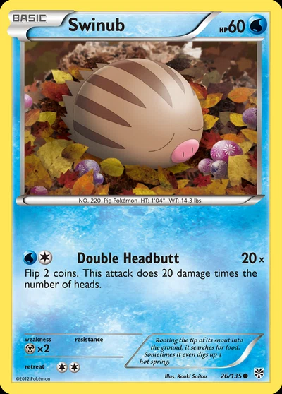 Swinub – Plasma Storm nr 026/135 (Standard)