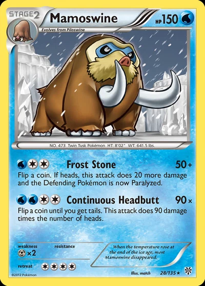 Mamoswine – Plasma Storm nr 028/135 (Standard)
