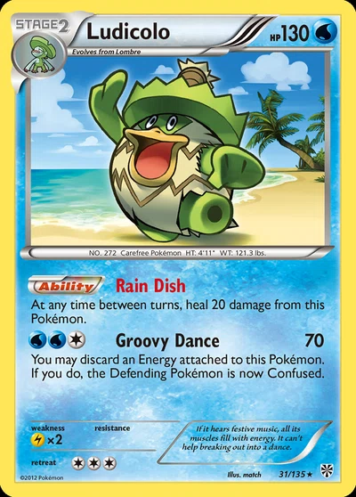Ludicolo – Plasma Storm nr 031/135 (Standard)