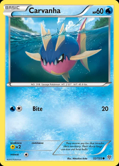 Carvanha – Plasma Storm nr 032/135 (Standard)