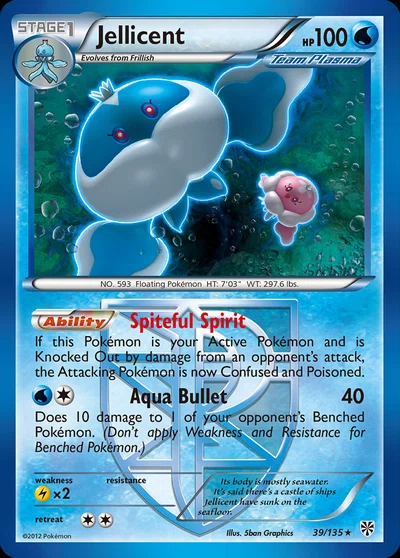 Jellicent – Plasma Storm nr 039/135 (Standard)