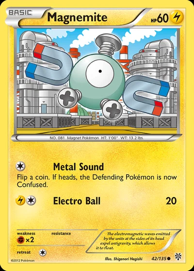 Magnemite – Plasma Storm nr 042/135 (Standard)