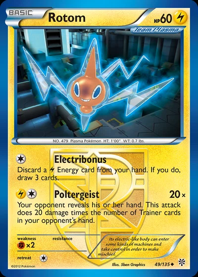 Rotom – Plasma Storm nr 049/135 (Standard)