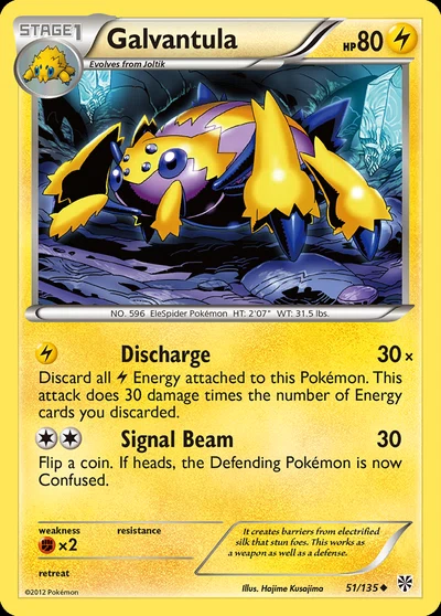 Galvantula – Plasma Storm nr 051/135 (Standard)
