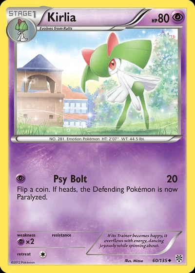 Kirlia – Plasma Storm nr 060/135 (Standard)