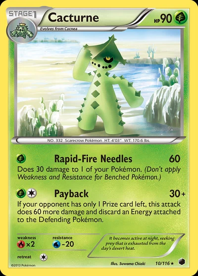 Cacturne – Plasma Freeze nr 010/116 (Standard)