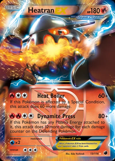 Heatran-EX – Plasma Freeze nr 013/116 (Standard)