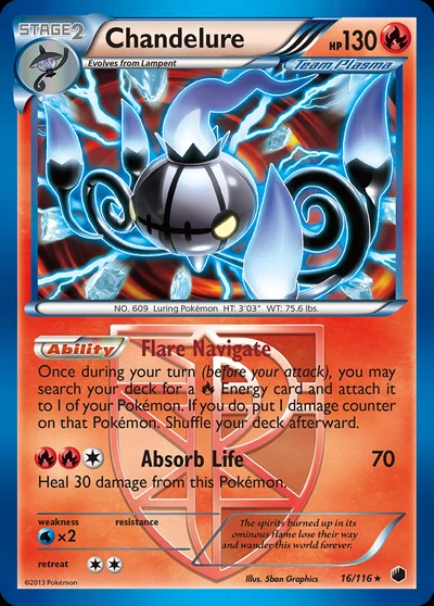 Chandelure – Plasma Freeze nr 016/116 (Standard)