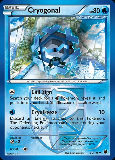 Cryogonal – Plasma Freeze nr 030/116 (Standard)