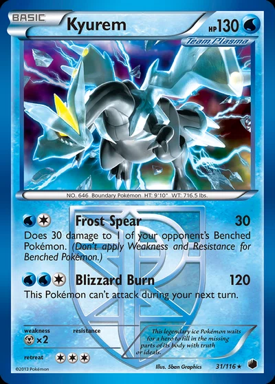 Kyurem – Plasma Freeze nr 031/116 (Standard)