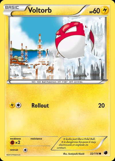 Voltorb – Plasma Freeze nr 032/116 (Standard)