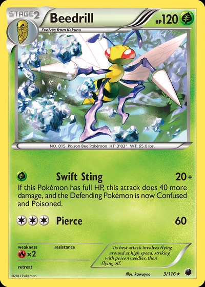 Beedrill – Plasma Freeze nr 003/116 (Standard)