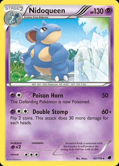 Nidoqueen – Plasma Freeze nr 042/116 (Standard)