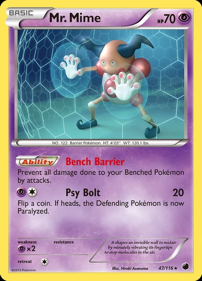 Mr. Mime – Plasma Freeze nr 047/116 (Standard)