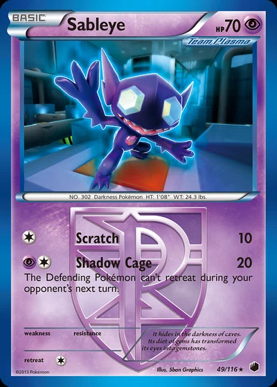 Sableye – Plasma Freeze nr 049/116 (Standard)
