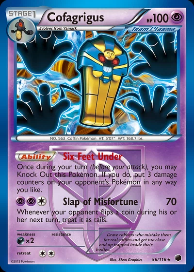 Cofagrigus – Plasma Freeze nr 056/116 (Standard)