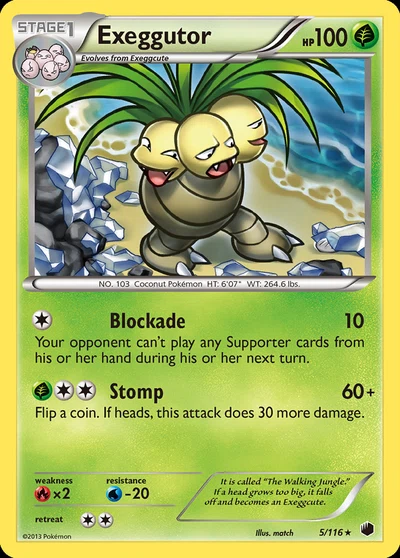 Exeggutor – Plasma Freeze nr 005/116 (Standard)