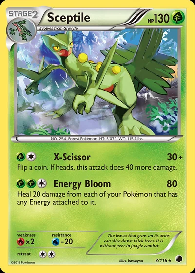 Sceptile – Plasma Freeze nr 008/116 (Standard)