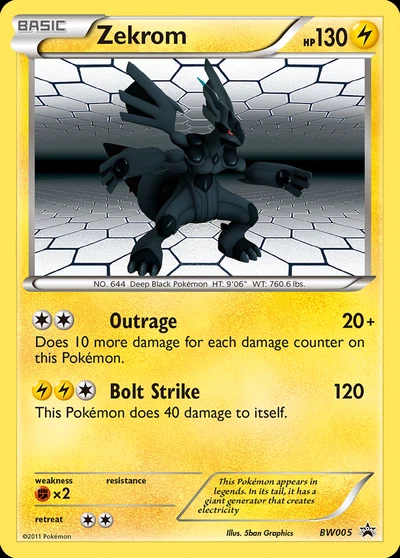 Zekrom – BW Black Star Promos nr BW005 (Standard)