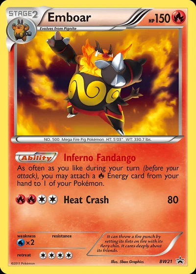 Emboar – BW Black Star Promos nr BW21 (Standard)