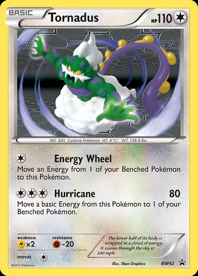 Tornadus – BW Black Star Promos nr BW42 (Standard)