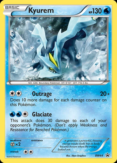 Kyurem – BW Black Star Promos nr BW44 (Standard)