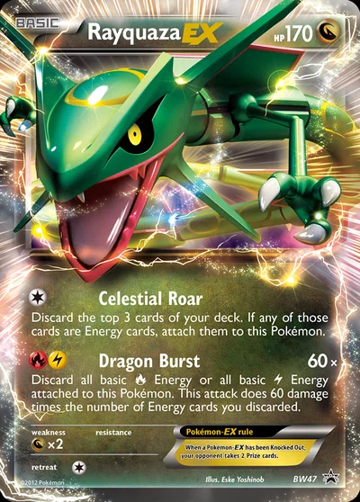 Rayquaza-EX – BW Black Star Promos nr BW47 (Standard)