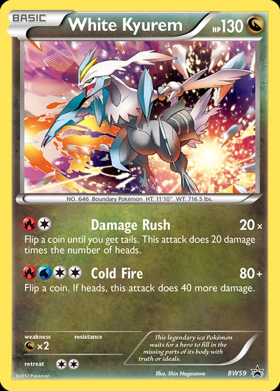 White Kyurem – BW Black Star Promos nr BW59 (Standard)