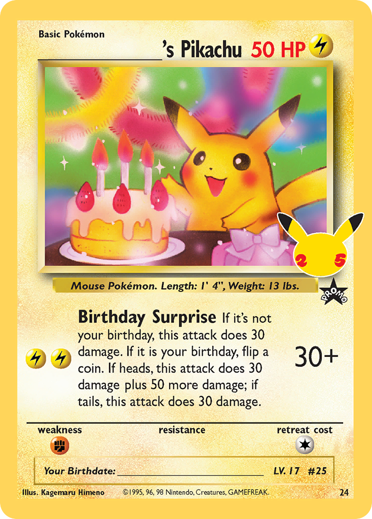_____'s Pikachu – Celebrations: Classic Collection nr 024/025 (Standard)