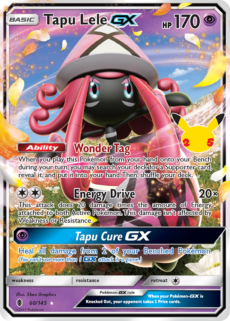 Tapu Lele-GX – Celebrations: Classic Collection nr 060/025 (Standard)