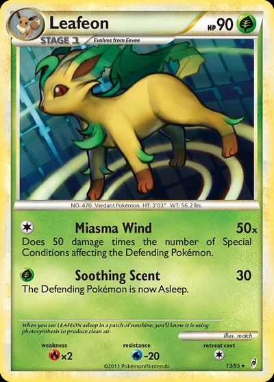 Leafeon – Call of Legends nr 013/095 (Standard)