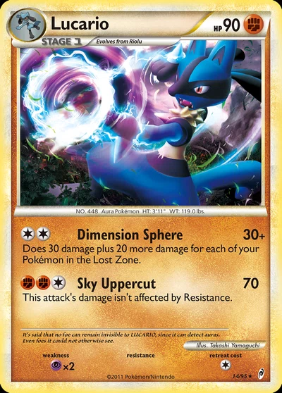 Lucario – Call of Legends nr 014/095 (Standard)