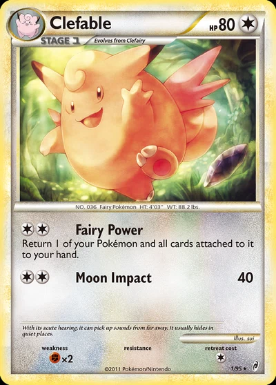 Clefable – Call of Legends nr 001/095 (Standard)