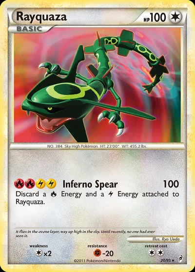 Rayquaza – Call of Legends nr 020/095 (Standard)