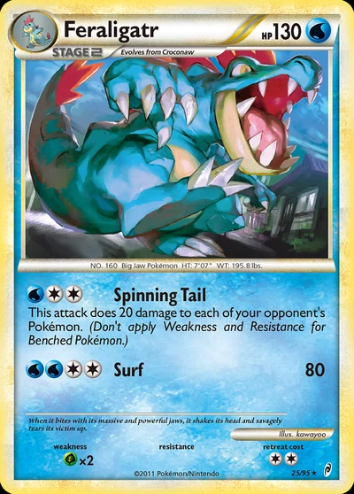 Feraligatr – Call of Legends nr 025/095 (Standard)