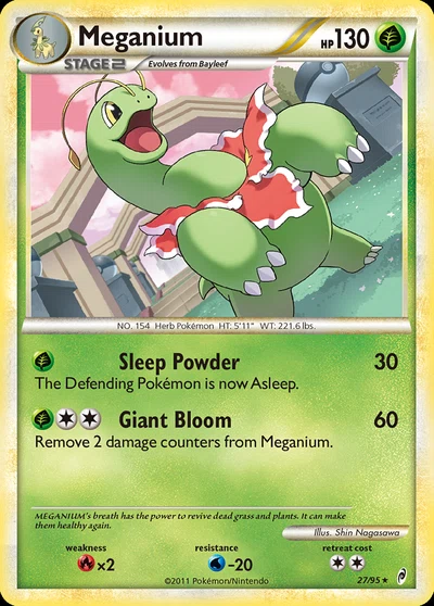 Meganium – Call of Legends nr 027/095 (Standard)
