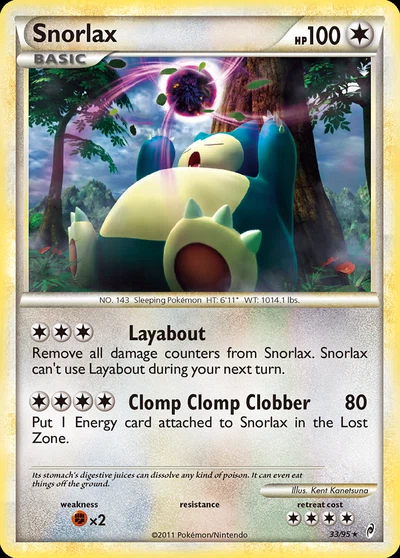 Snorlax – Call of Legends nr 033/095 (Standard)