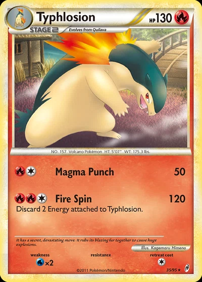 Typhlosion – Call of Legends nr 035/095 (Standard)