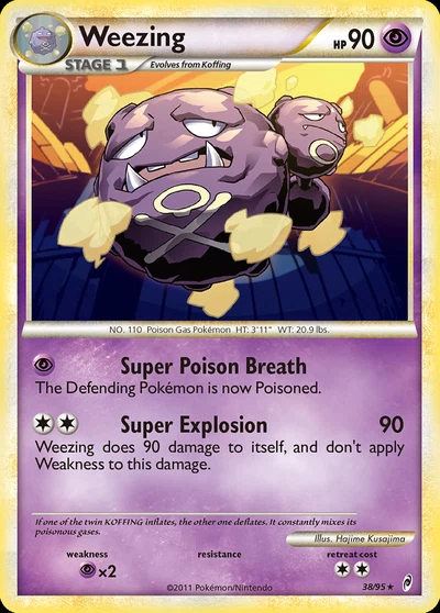 Weezing – Call of Legends nr 038/095 (Standard)