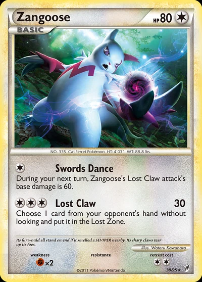Zangoose – Call of Legends nr 039/095 (Standard)