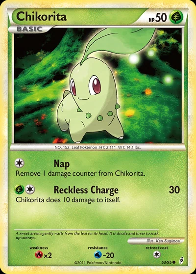 Chikorita – Call of Legends nr 053/095 (Standard)