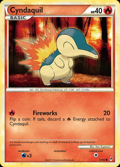 Cyndaquil – Call of Legends nr 055/095 (Standard)