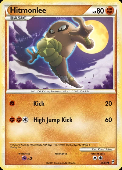 Hitmonlee – Call of Legends nr 058/095 (Standard)