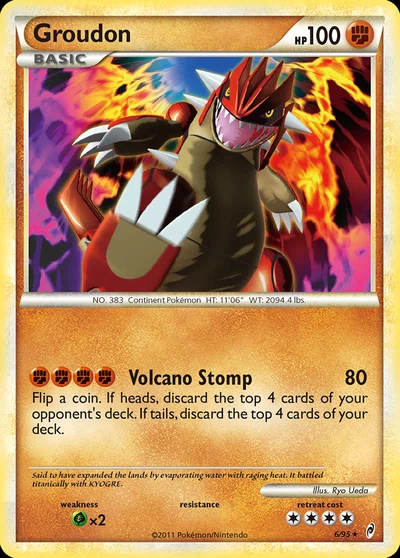Groudon – Call of Legends nr 006/095 (Standard)