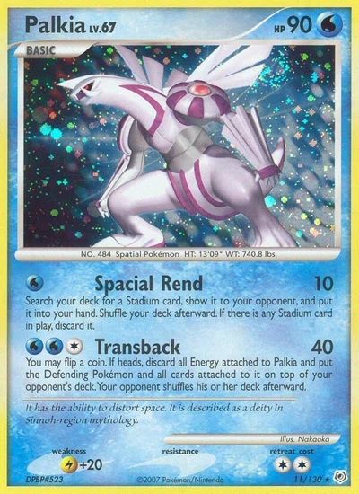 Palkia – Diamond & Pearl nr 011/130 (Standard)