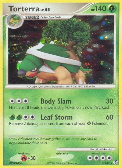 Torterra – Diamond & Pearl nr 017/130 (Standard)
